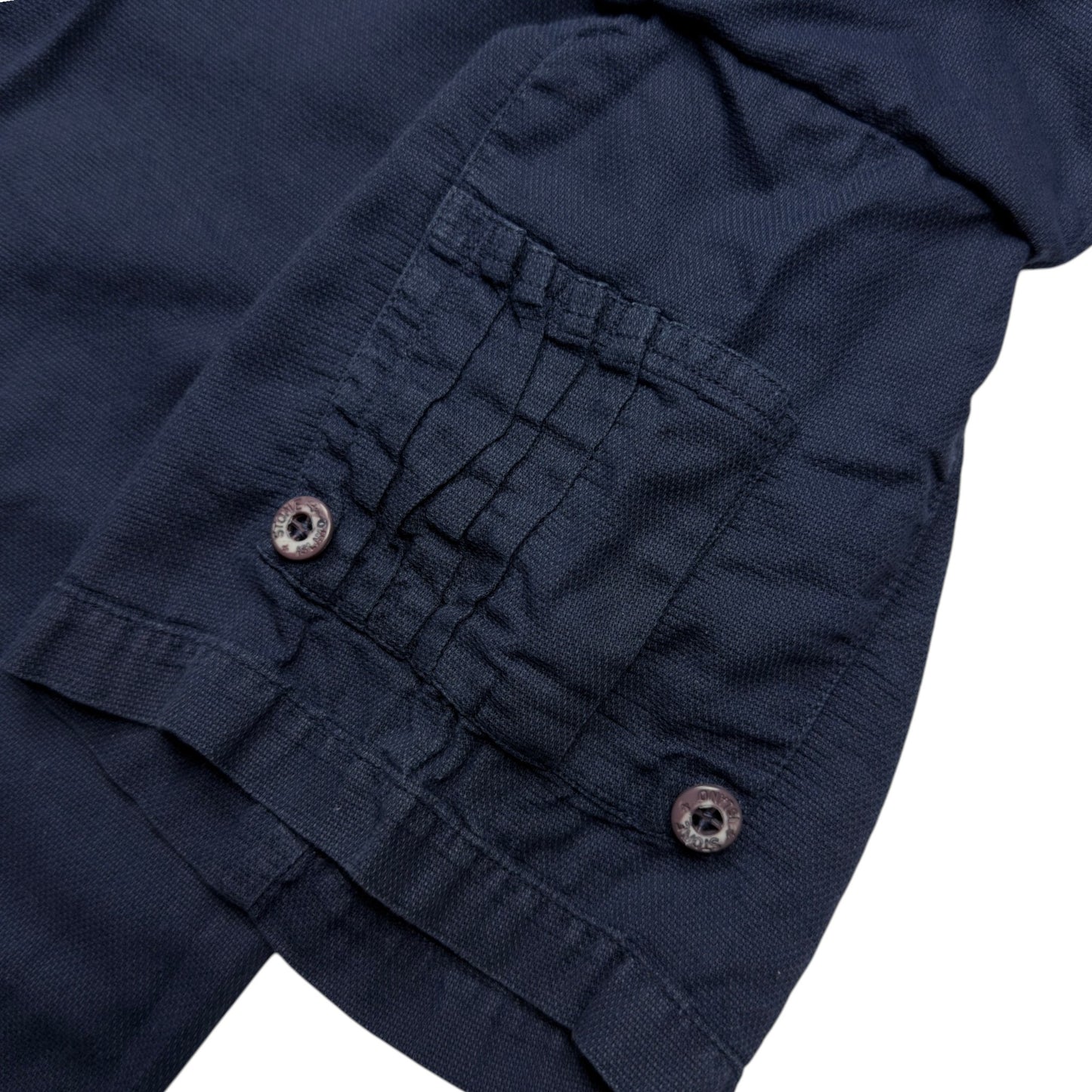S/S 98 Stone Island Short Sleeve Shirt - Navy