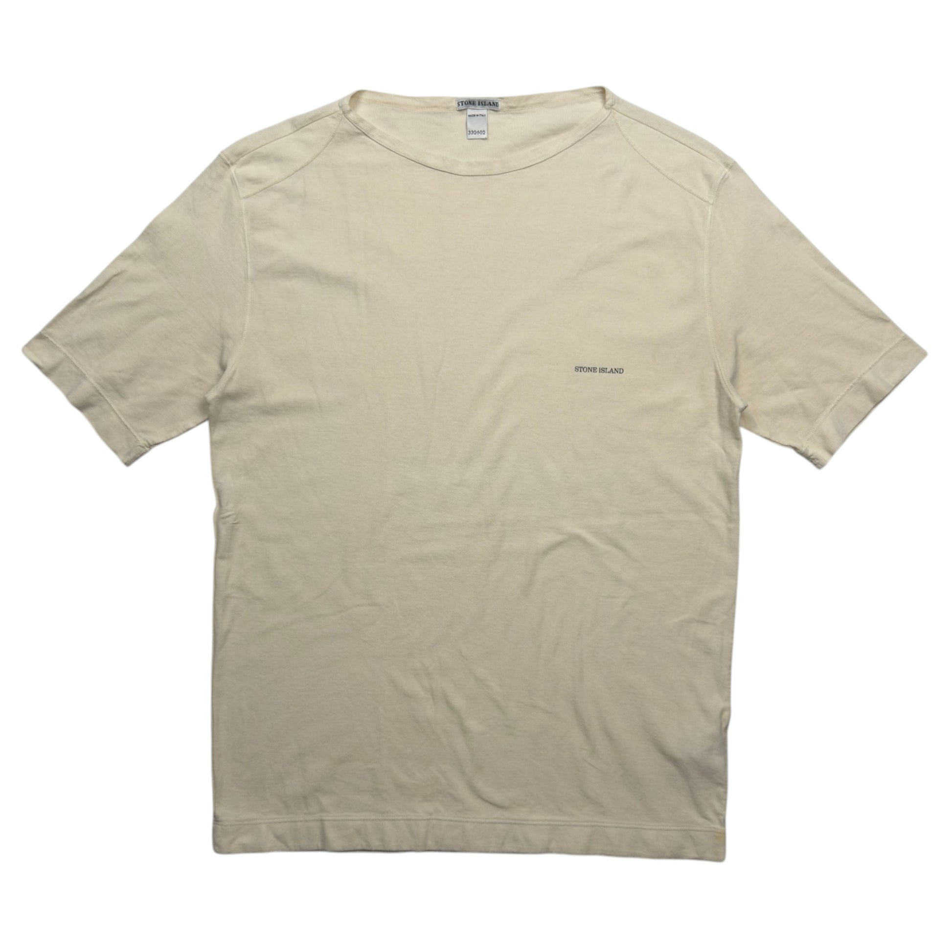 S/S 01 Stone Island Spellout T-Shirt