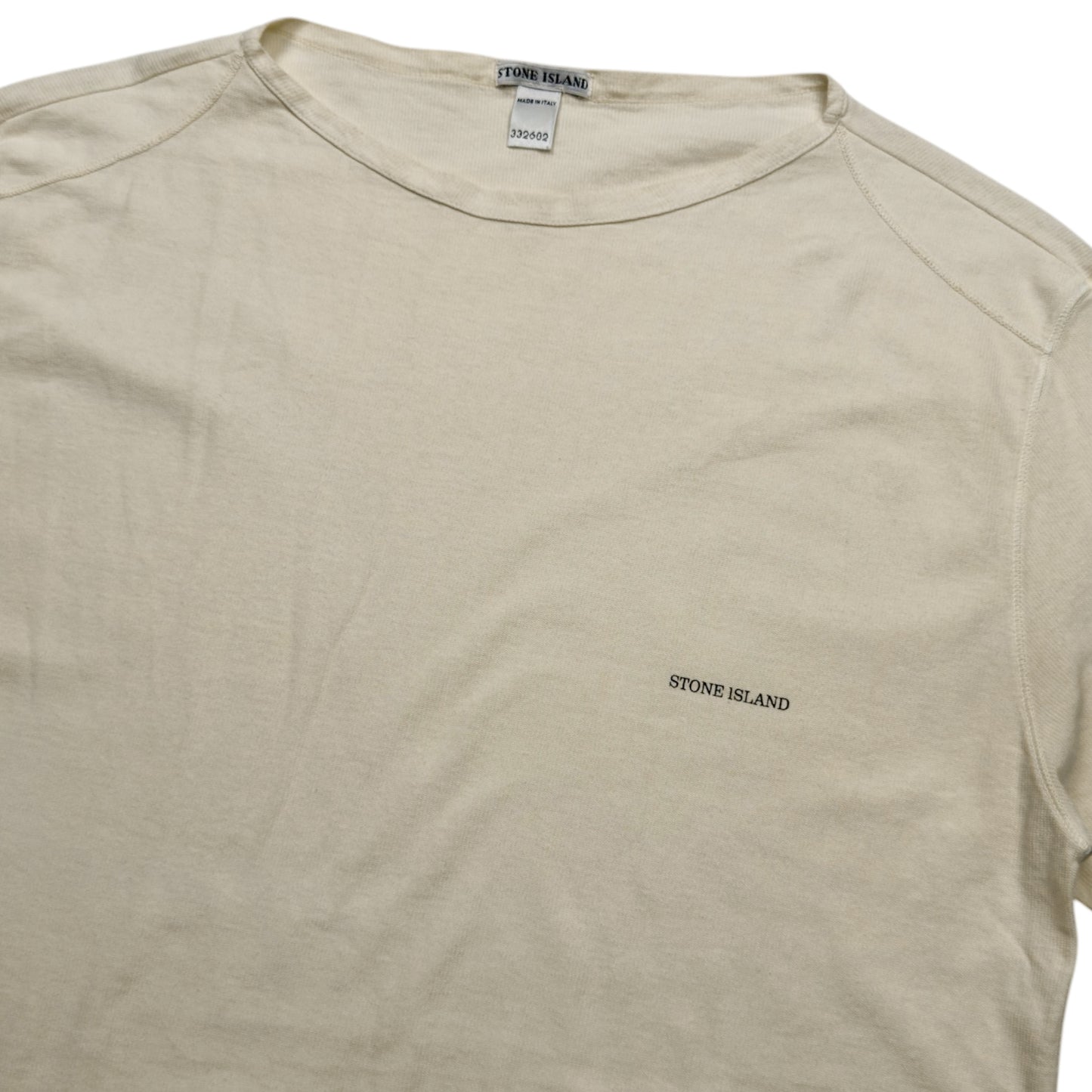 S/S 01 Stone Island Spellout T-Shirt