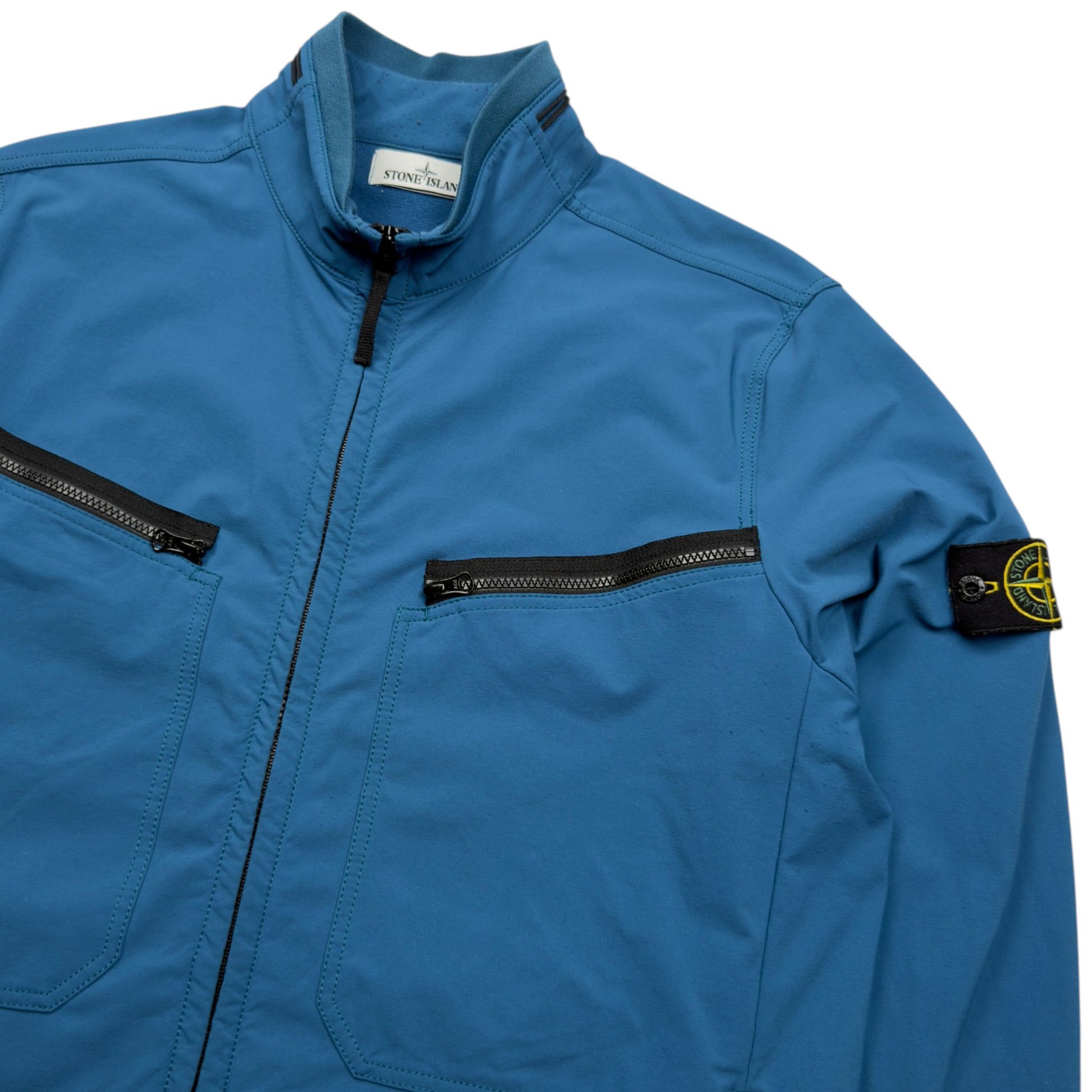 S/S 15 Stone Island Comfort Shell Jacket - Blue