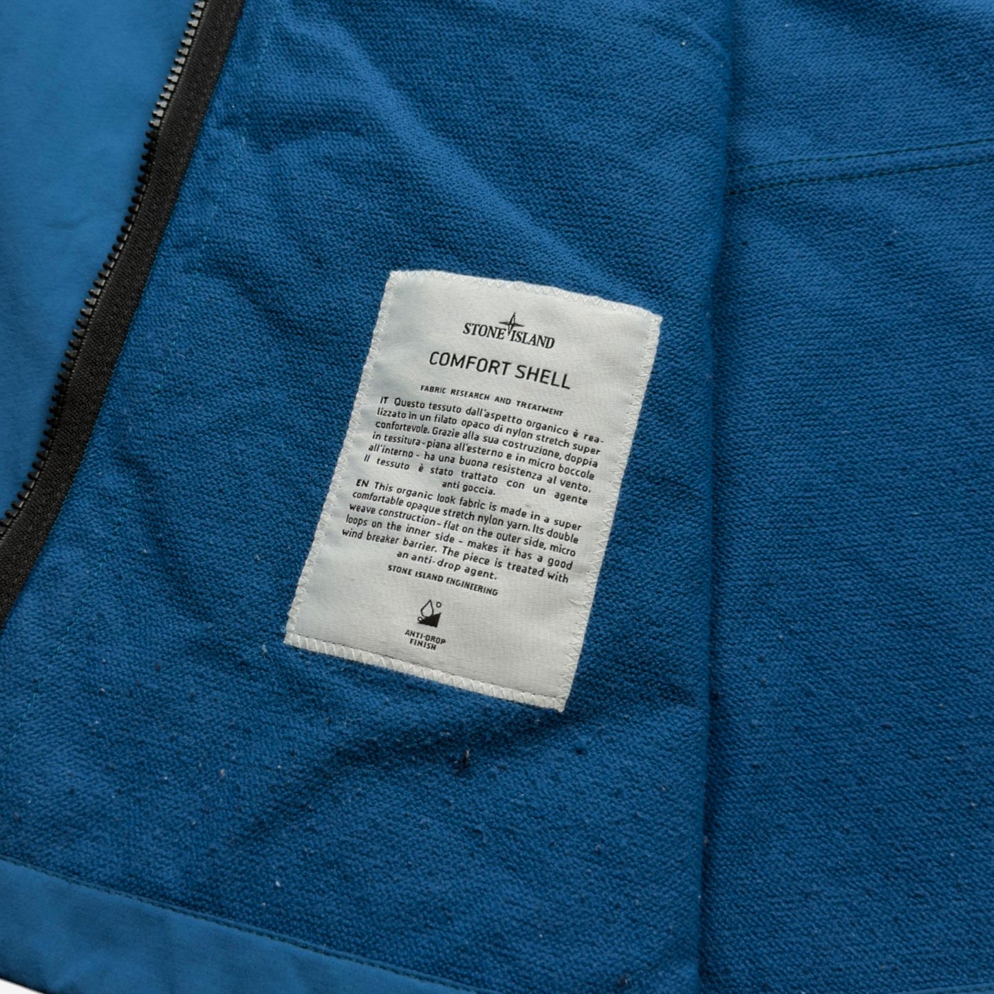 S/S 15 Stone Island Comfort Shell Jacket - Blue