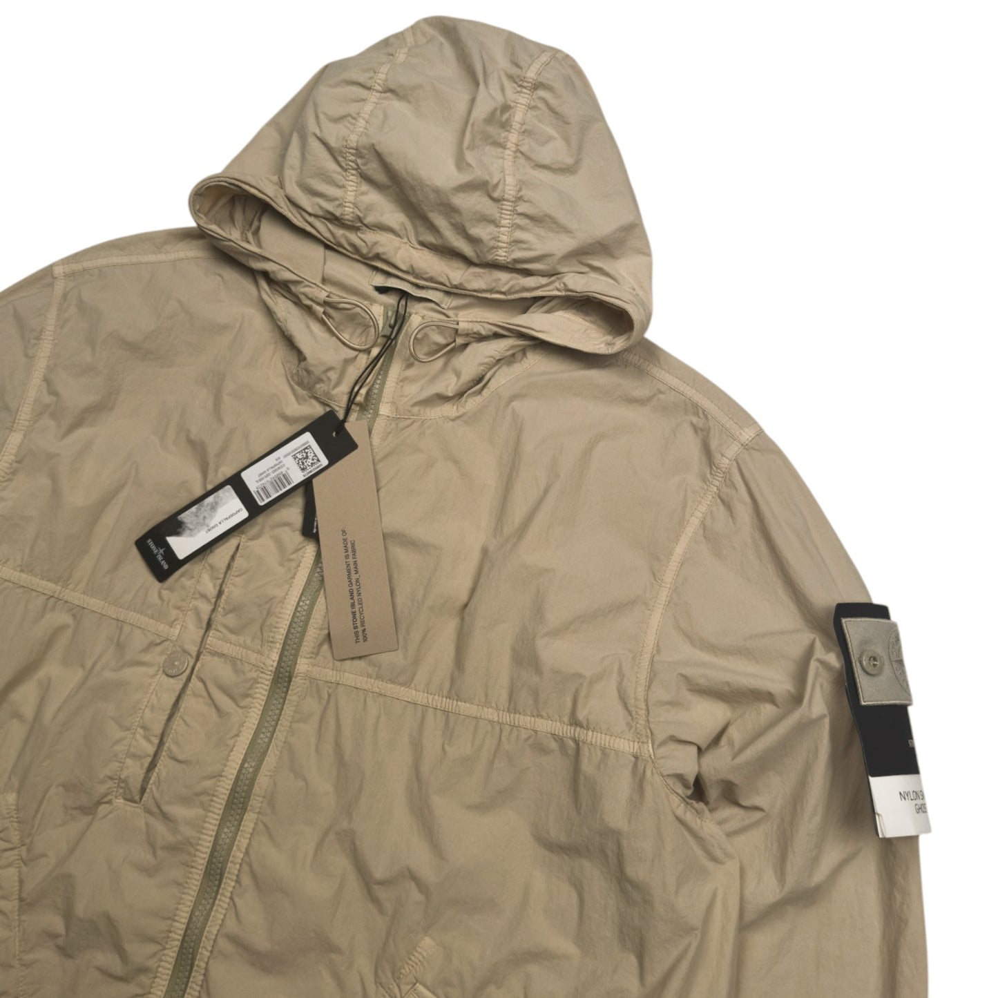 S/S 25 Stone Island Ghost Nylon Smerigliato Jacket