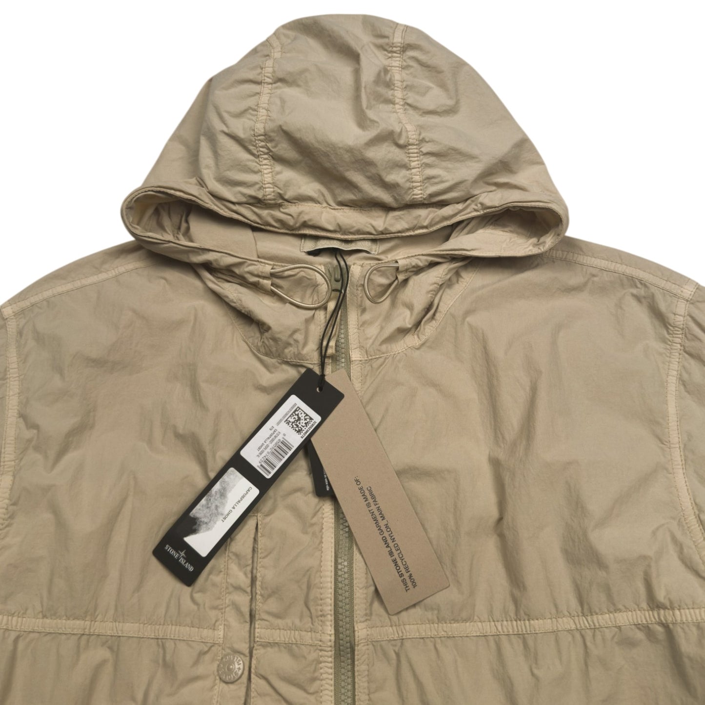 S/S 25 Stone Island Ghost Nylon Smerigliato Jacket