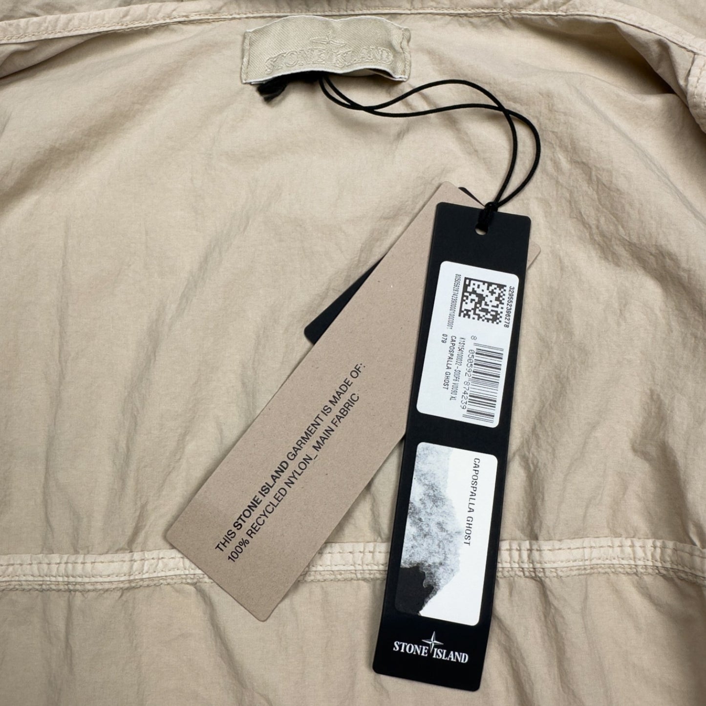 S/S 25 Stone Island Ghost Nylon Smerigliato Jacket