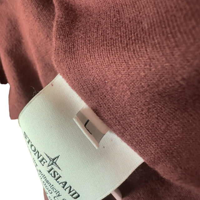 A/W 17 Stone Island Lined Crinkle Reps NY Bomber Burgundy