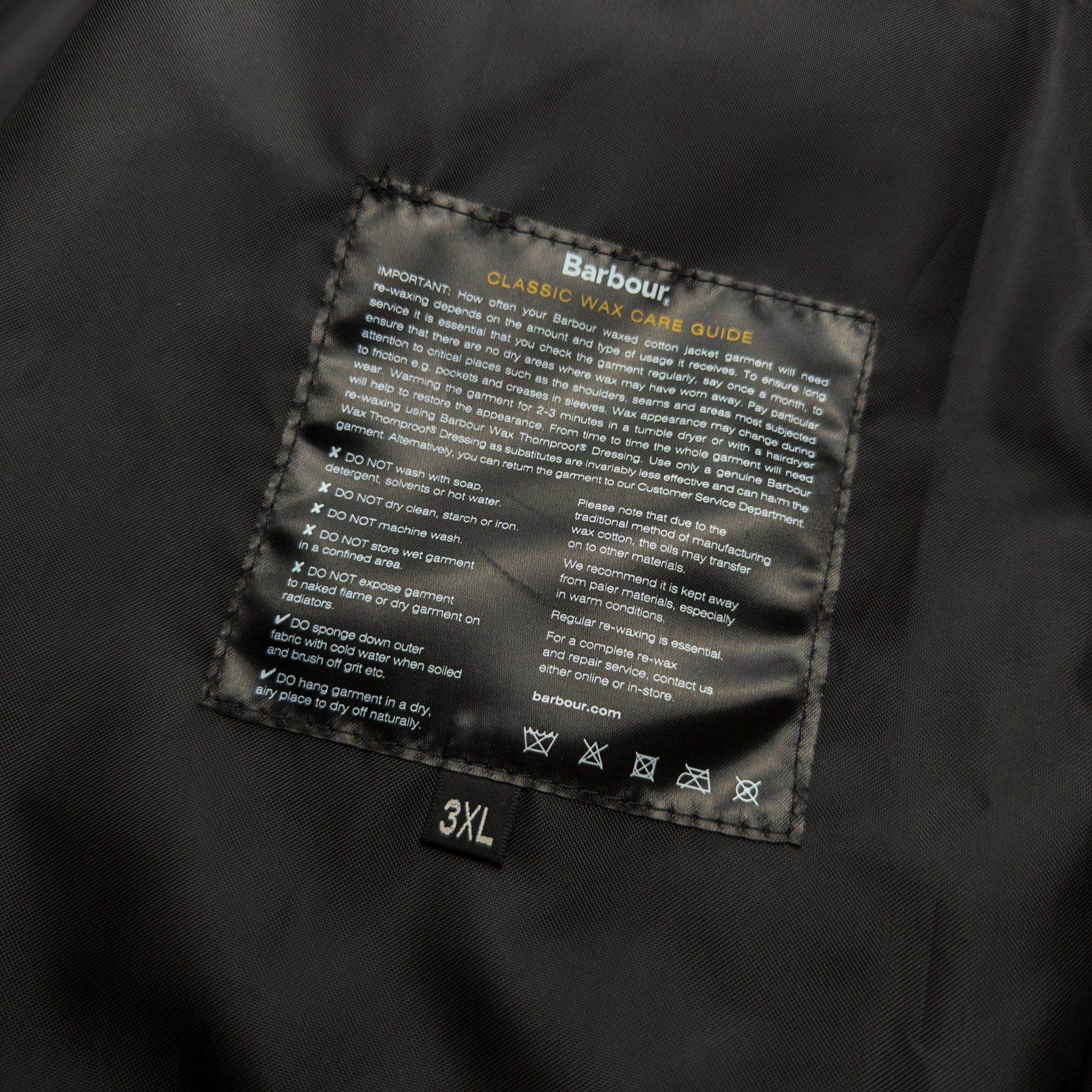 A/W 23 C.P. Company x Barbour Wax Cotton Creel 500 Mille Goggle Jacket - Black