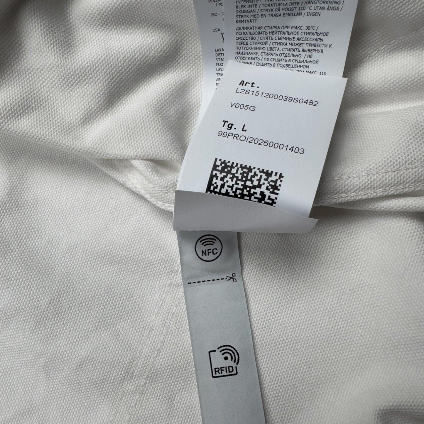 S/S 26 Stone Island Organic Panama Cotton + Nylon Bomber Jacket
