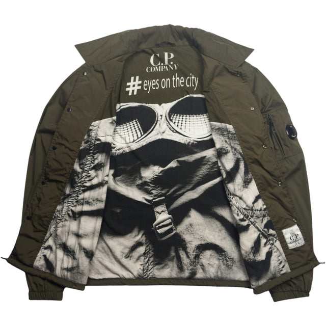 C.P. Company 'Eyes On The City' Chrome Overshirt