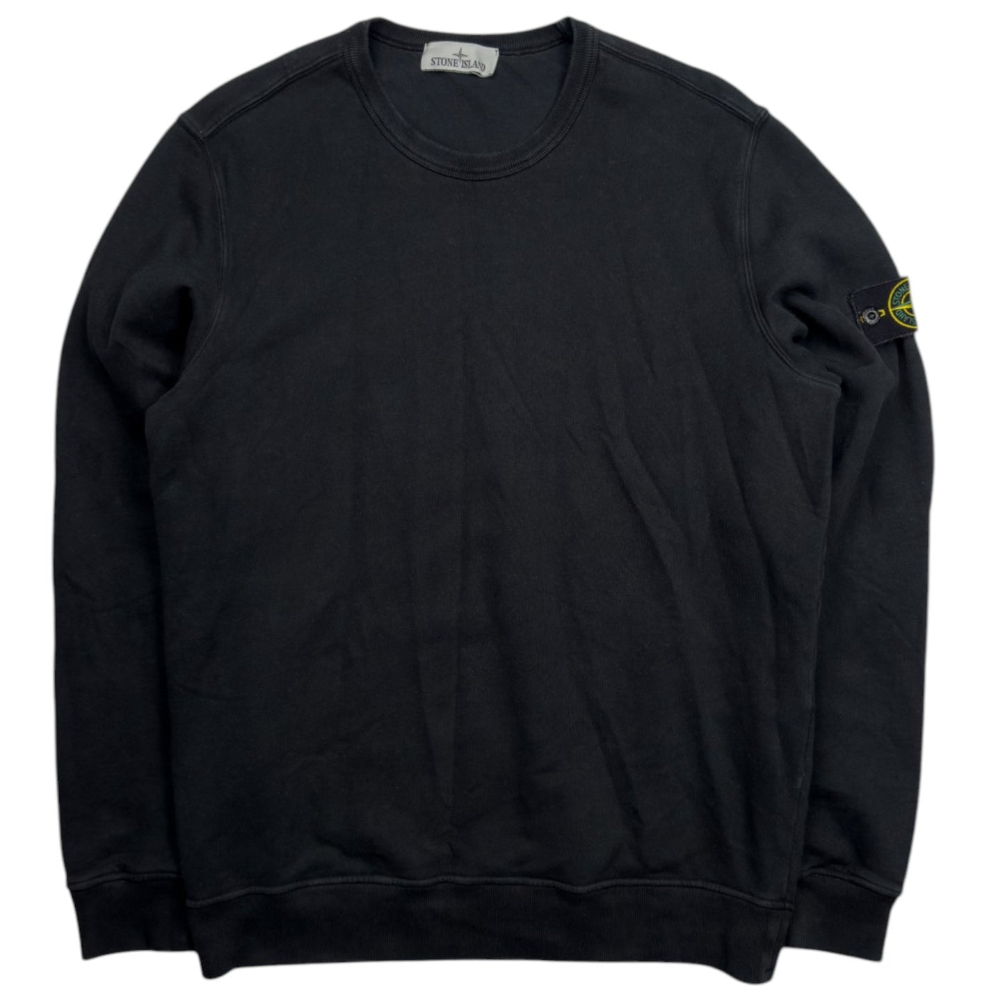 A/W 23 Stone Island Crewneck Sweater - Black