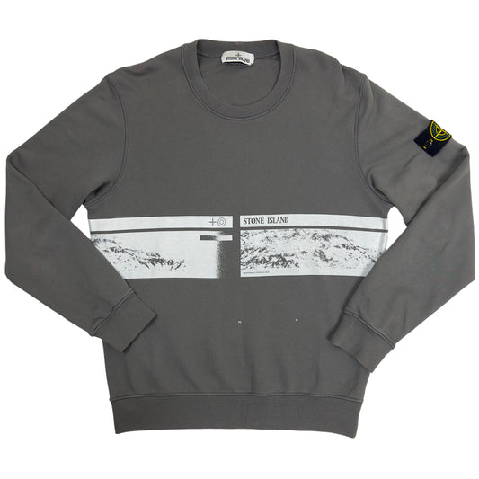 S/S 20 Stone Island "Drone Three" Printed Sweater
