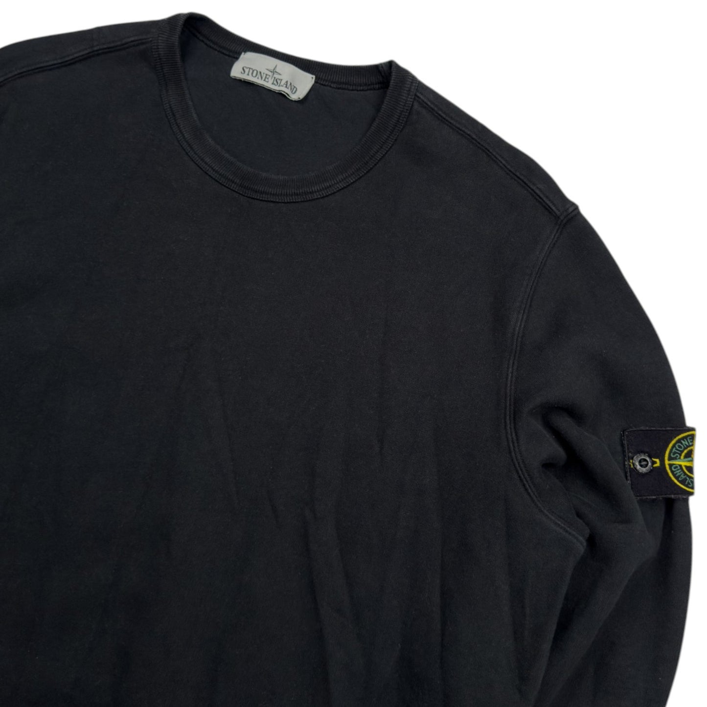 A/W 23 Stone Island Crewneck Sweater - Black