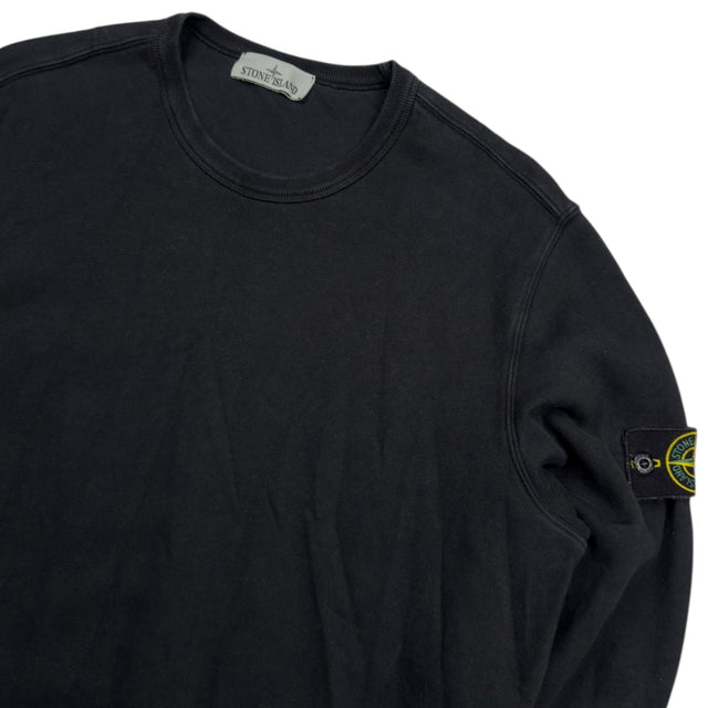 A/W 23 Stone Island Crewneck Sweater - Black