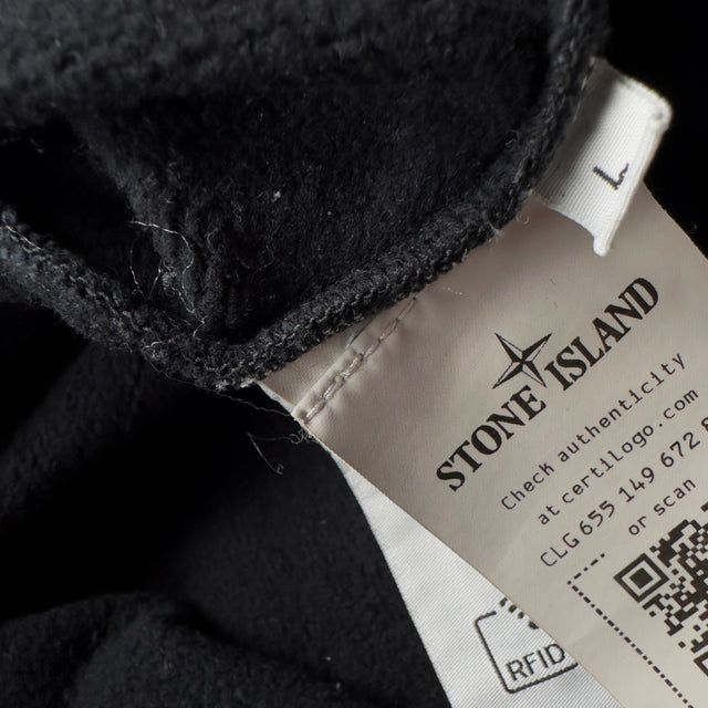 A/W 23 Stone Island Crewneck Sweater - Black