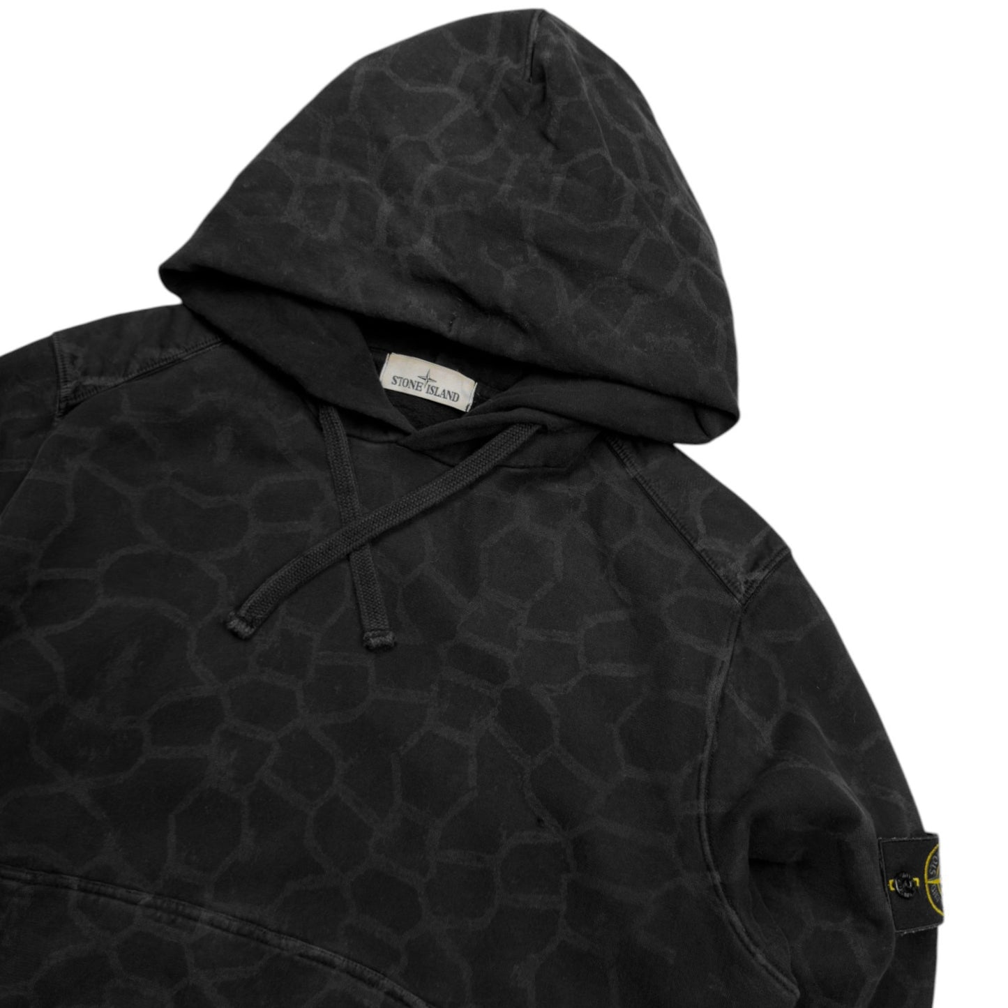 A/W 14 Stone Island Honeycomb Print Hoodie