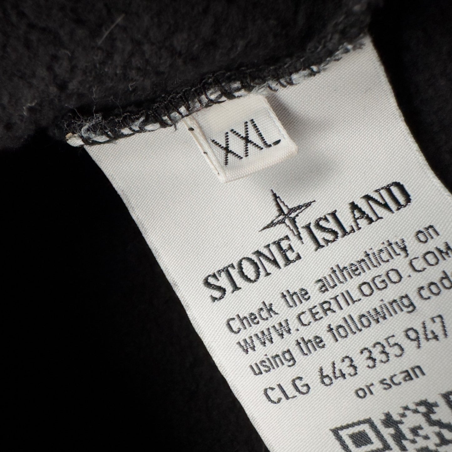A/W 14 Stone Island Honeycomb Print Hoodie