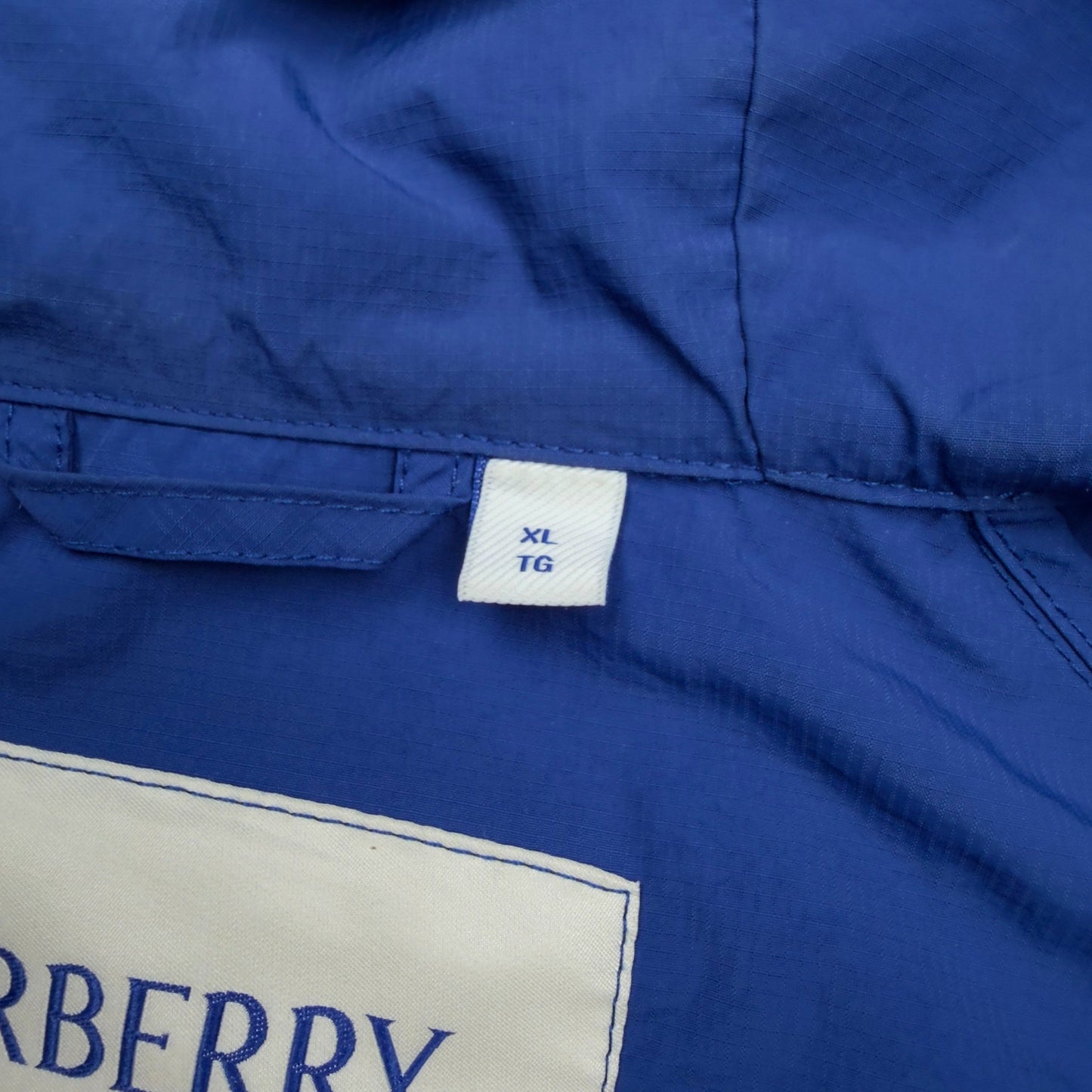 S/S 24 Burberry Equestrian Knight Hooded Jacket - Knight Blue