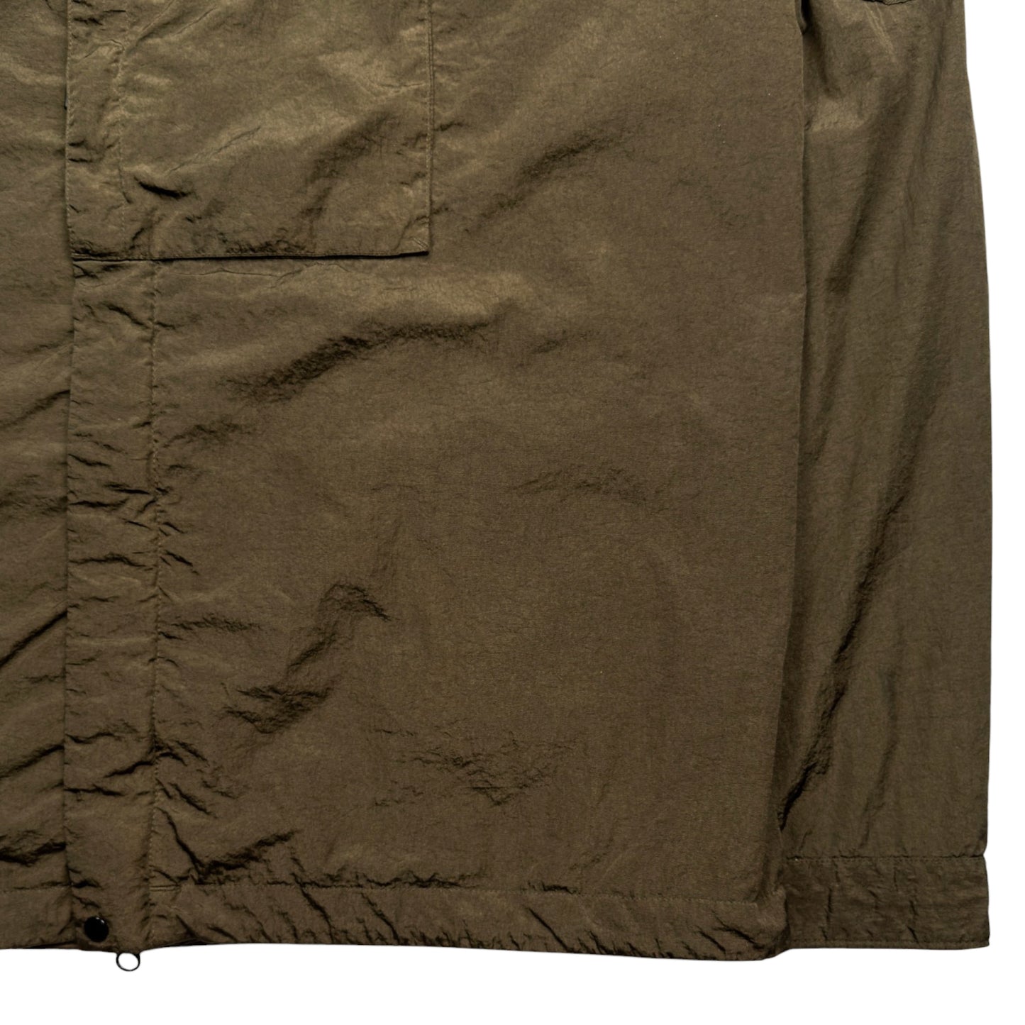 A/W 20 C.P. Company M.T.t.N. Lens Overshirt - Dark Olive