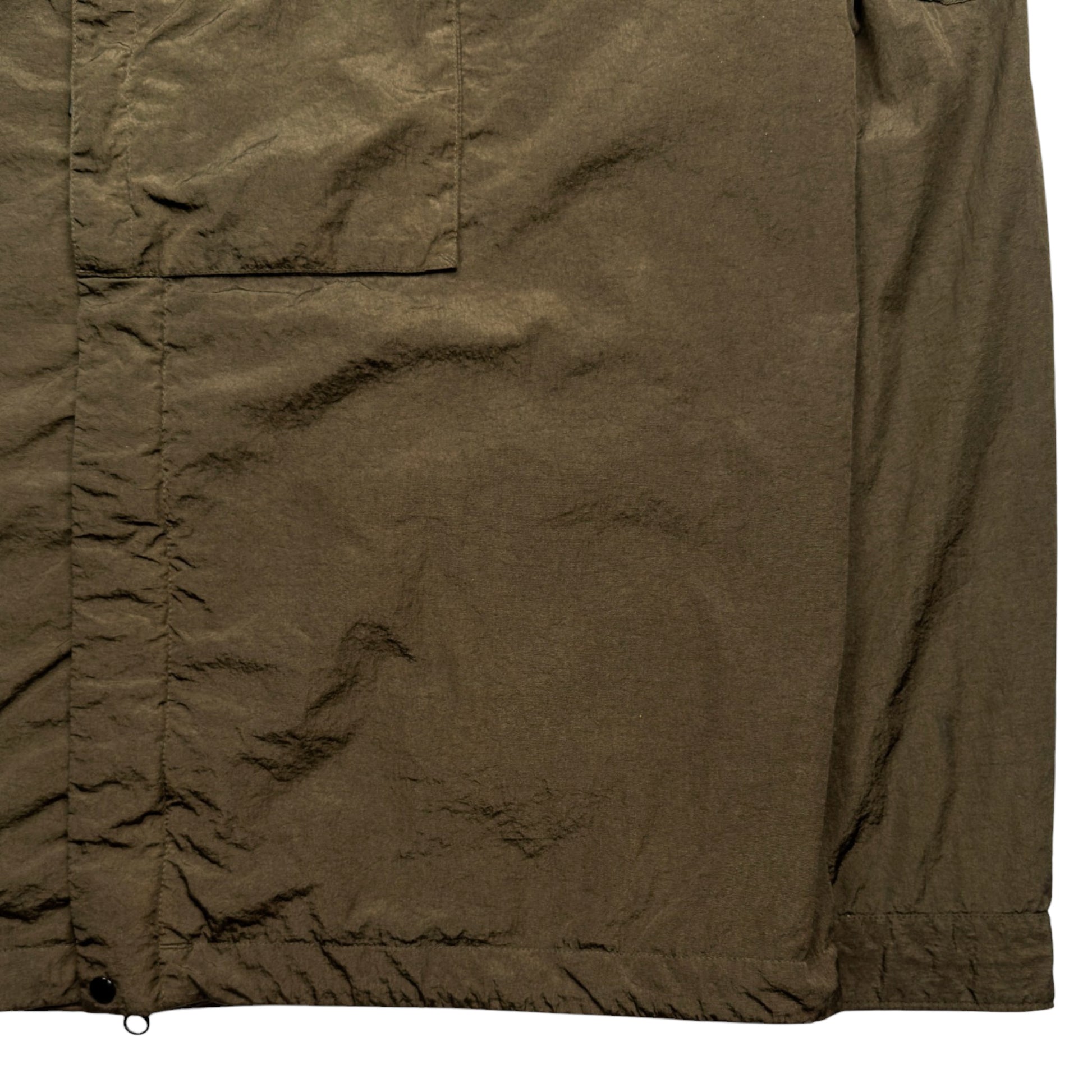 A/W 20 C.P. Company M.T.t.N. Lens Overshirt - Dark Olive