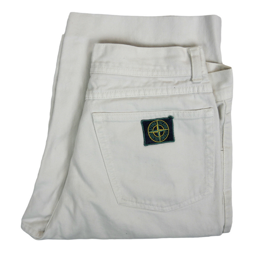 Pre 92 Stone Island Green Badge Shorts