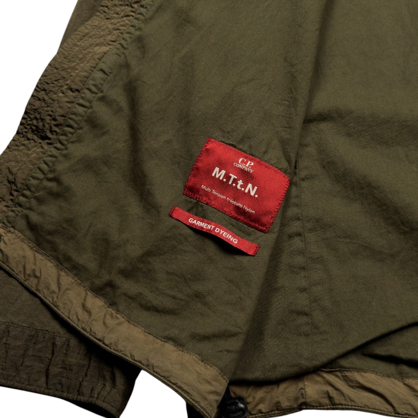A/W 20 C.P. Company M.T.t.N. Lens Overshirt - Dark Olive