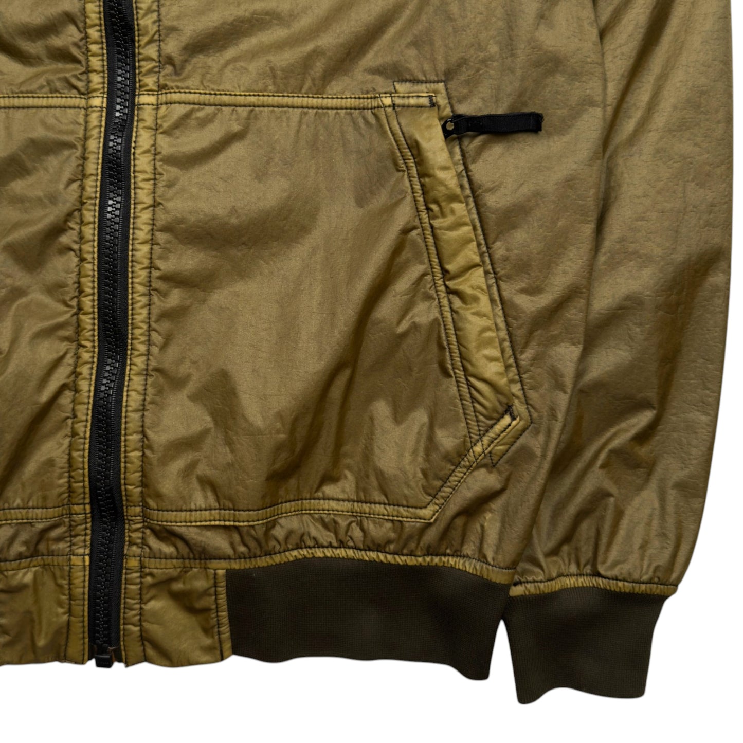 A/W 18 Stone Island Lamy Flock Jacket - Khaki