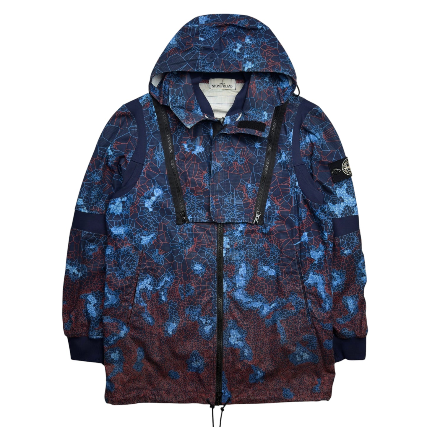 S/S 19 Stone Island Printed Heat Reactive Thermosensitive Parka Jacket