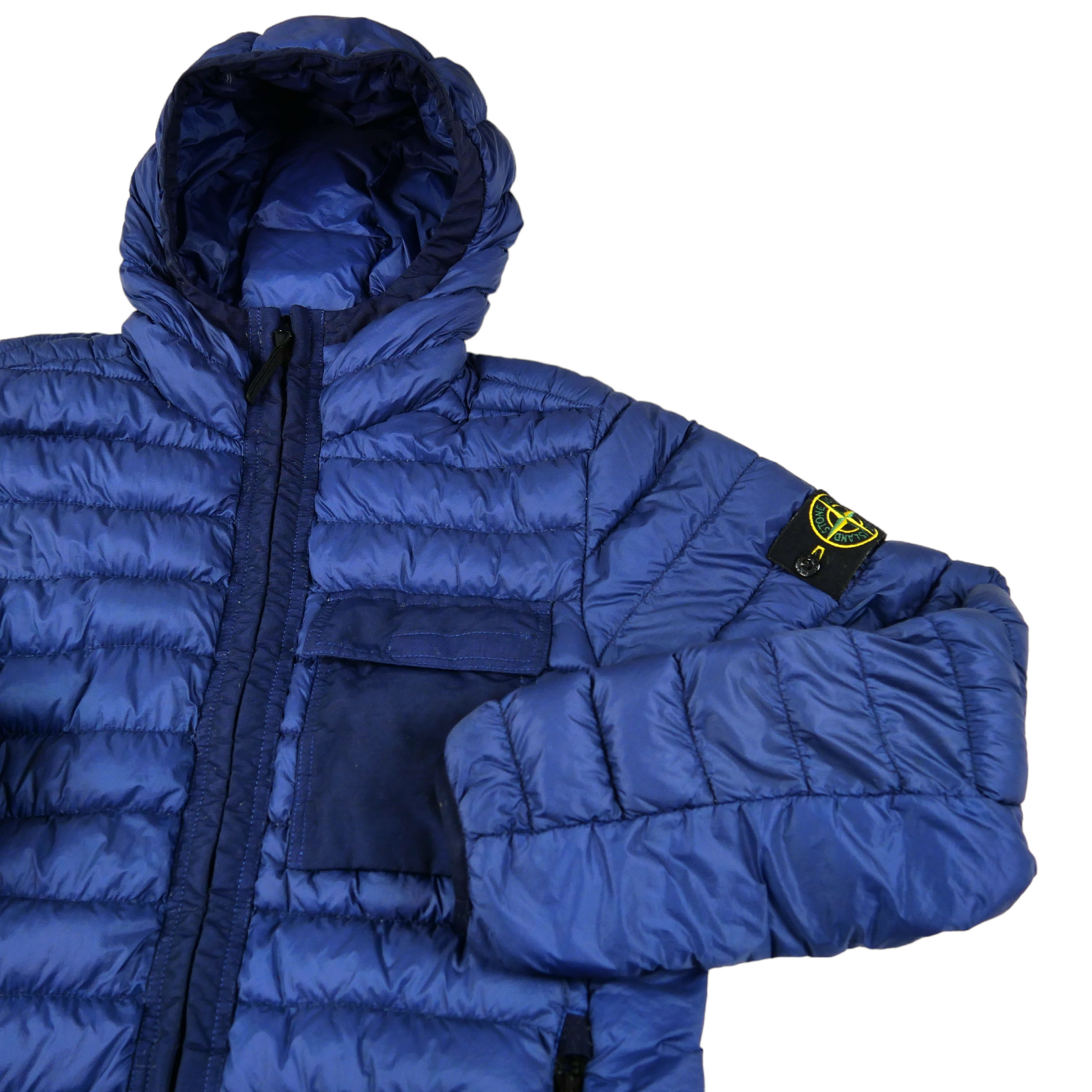 A/W 18 Stone Island garment dyed micro yarn down jacket A/W 18 Stone Island garment dyed micro yarn down jacket