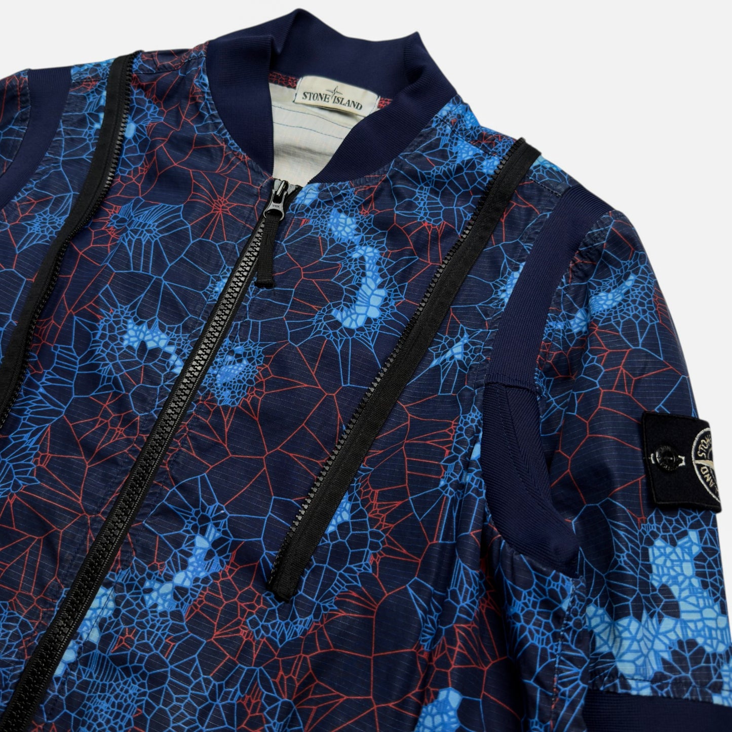 S/S 19 Stone Island Printed Heat Reactive Thermosensitive Parka Jacket