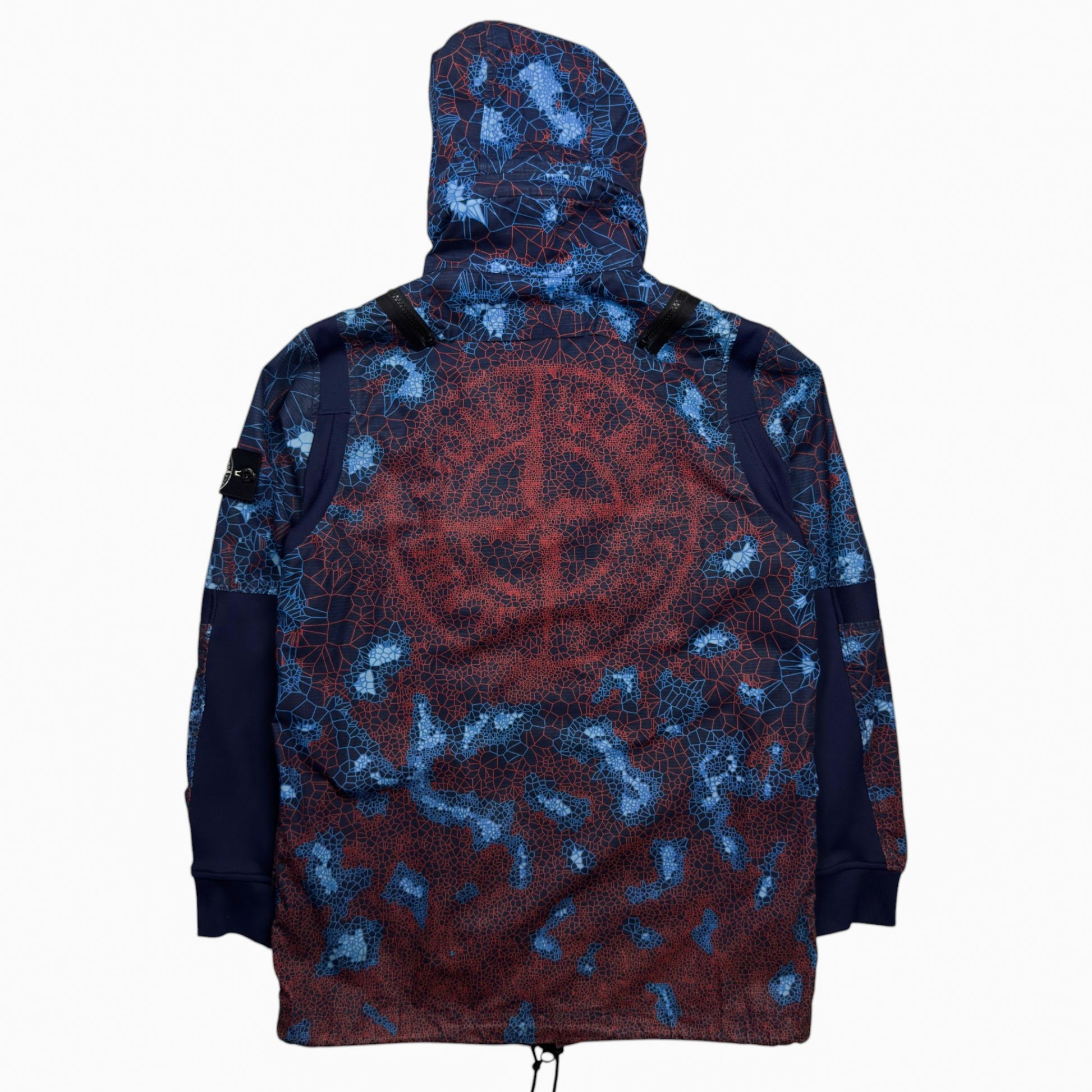 S/S 19 Stone Island Printed Heat Reactive Thermosensitive Parka Jacket