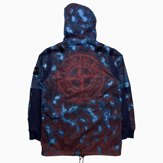 S/S 19 Stone Island Printed Heat Reactive Thermosensitive Parka Jacket