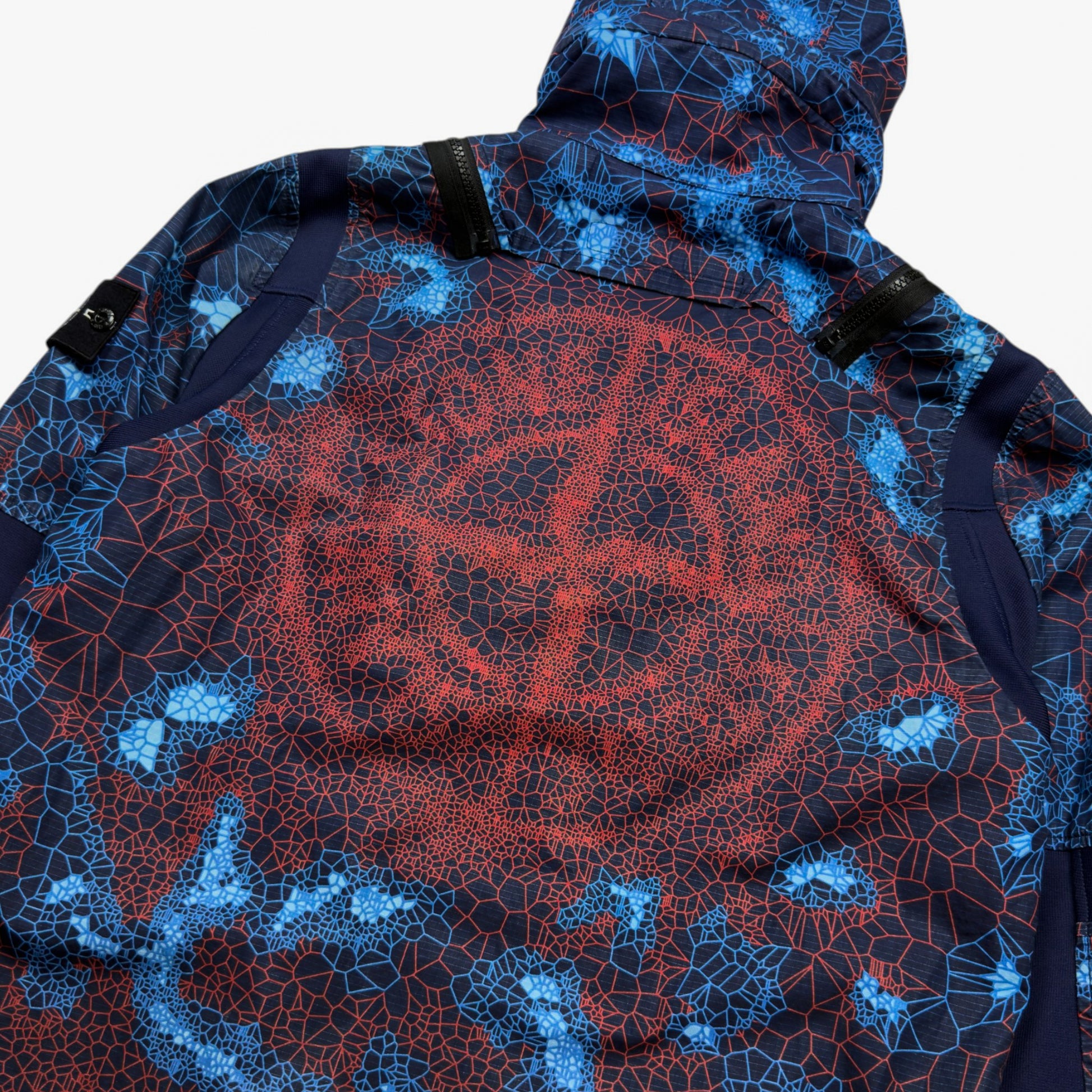 S/S 19 Stone Island Printed Heat Reactive Thermosensitive Parka Jacket