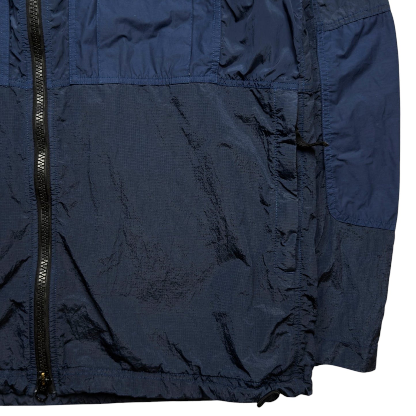 S/S 19 Stone Island Nylon Metal Watro Ripstop Windbreaker Jacket - Navy