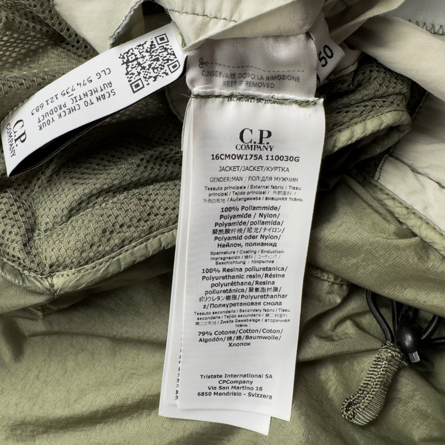 C.P. Company CS II Lightweight Hooded Jacket