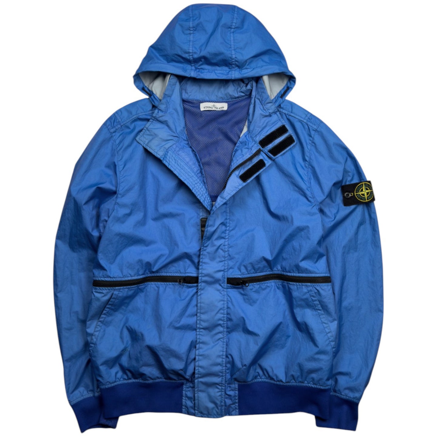 S/S 19 Stone Island Membrana 3L TC Jacket - Blue