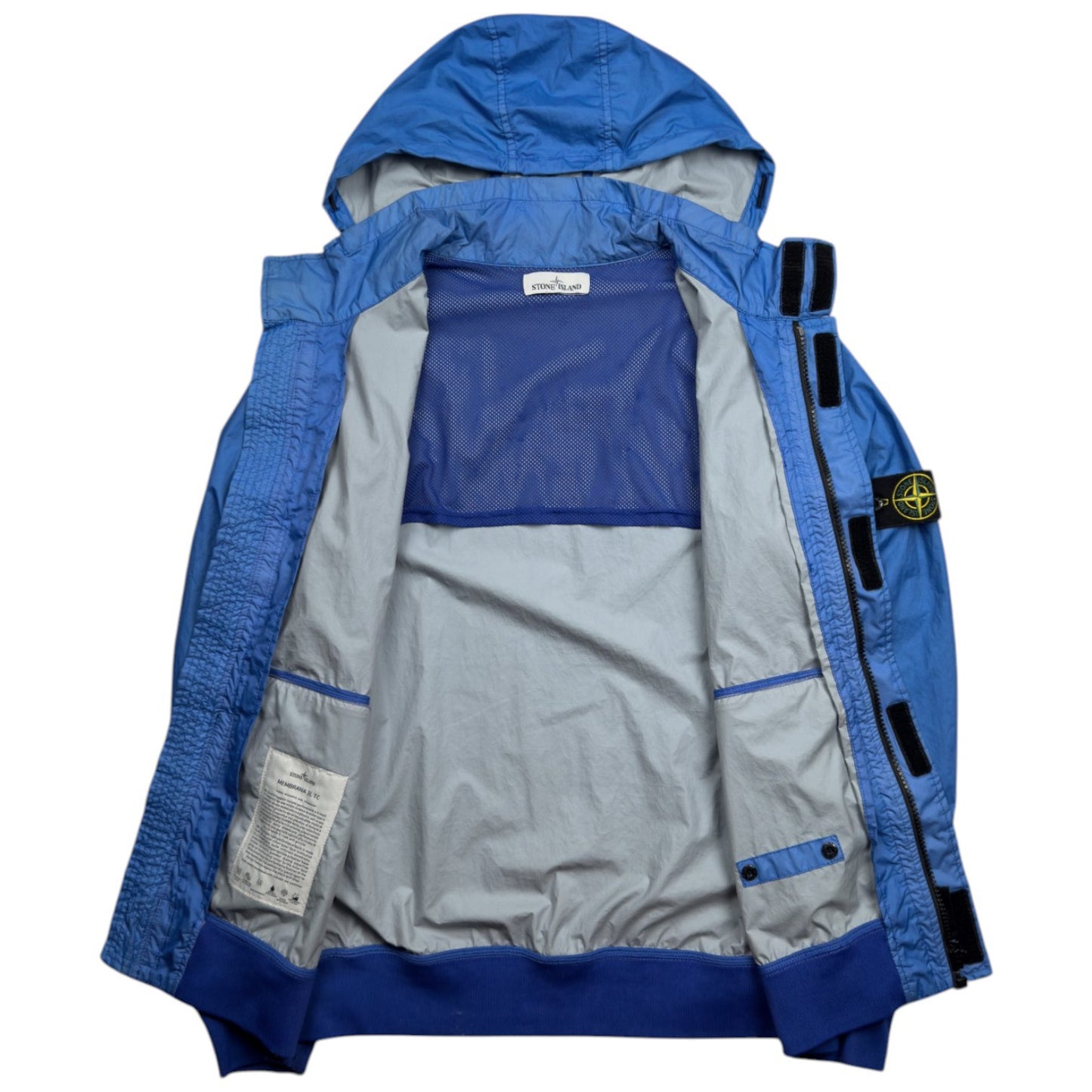 S/S 19 Stone Island Membrana 3L TC Jacket - Blue