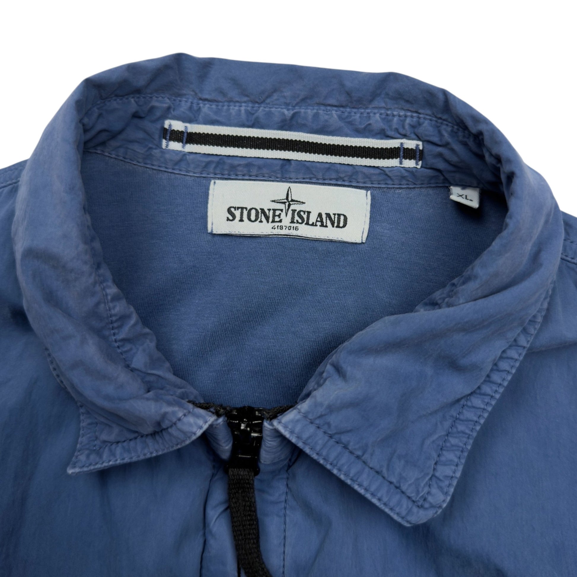 A/W 13 Stone Island Cotton Nylon Overshirt - Blue