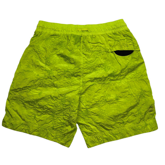 S/S 23 Stone Island Shadow Project Waffle Printed Nylon Metal Swim Shorts