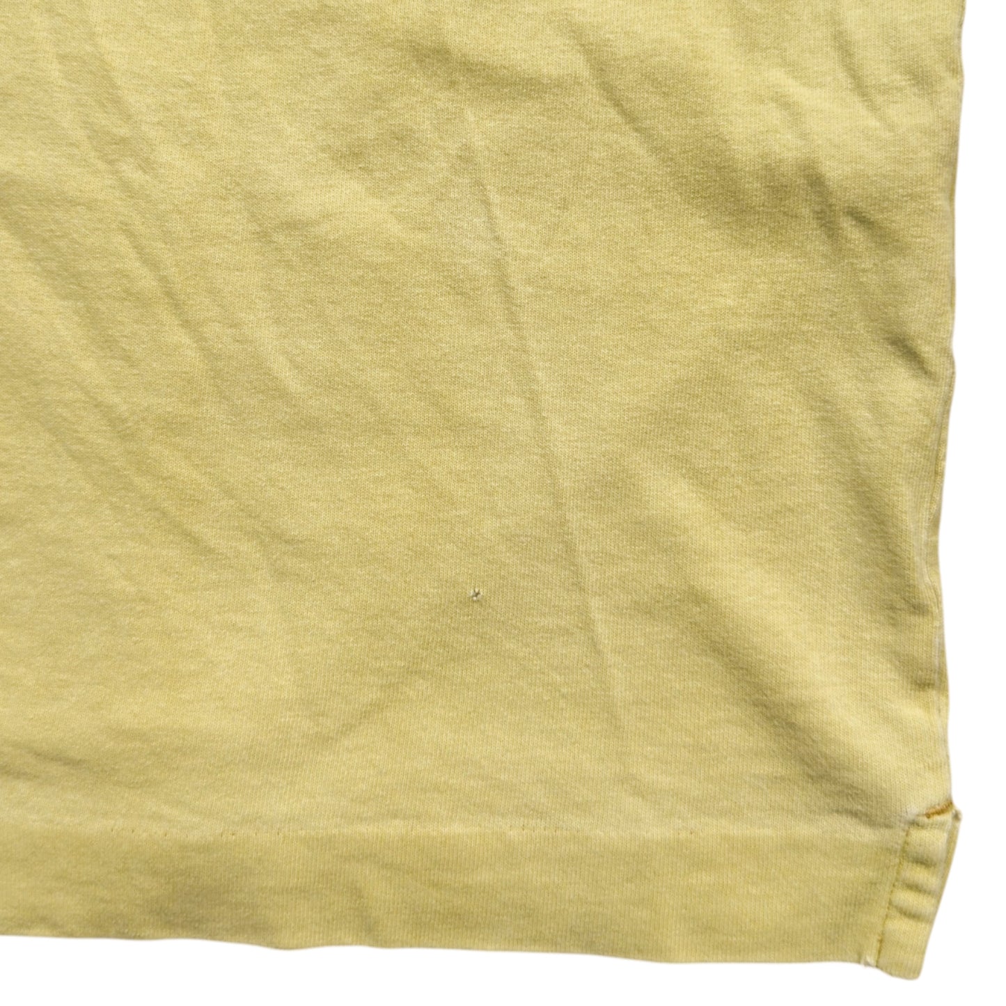 S/S 06 Stone Island Vintage Reverse Seam Polo Shirt - Yellow