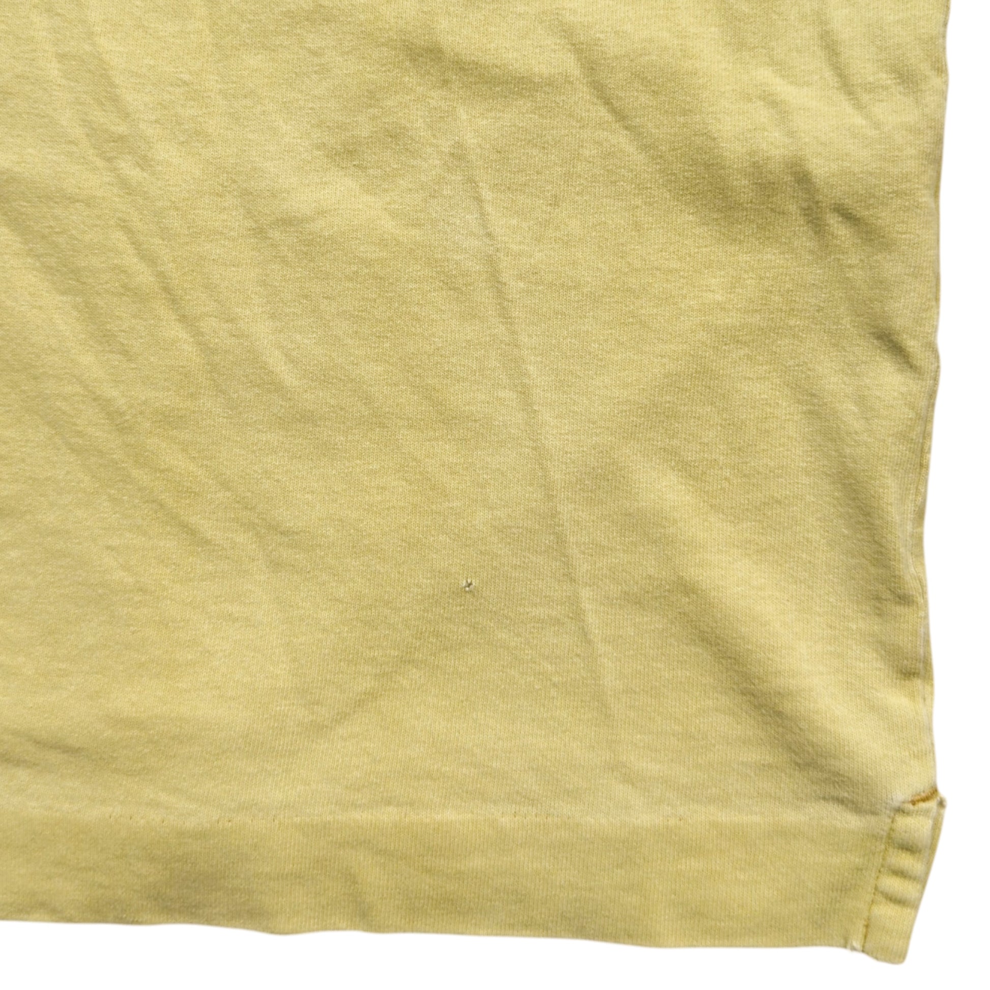 S/S 06 Stone Island Vintage Reverse Seam Polo Shirt - Yellow