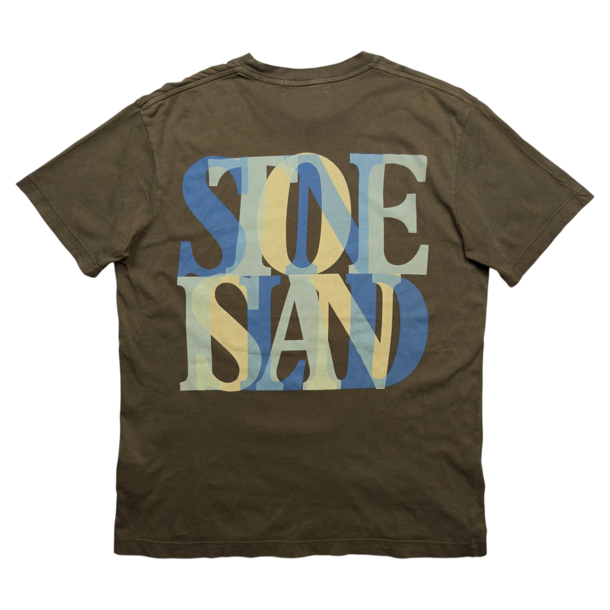 S/S 13 Stone Island Abstract Logo Back-Print T-Shirt