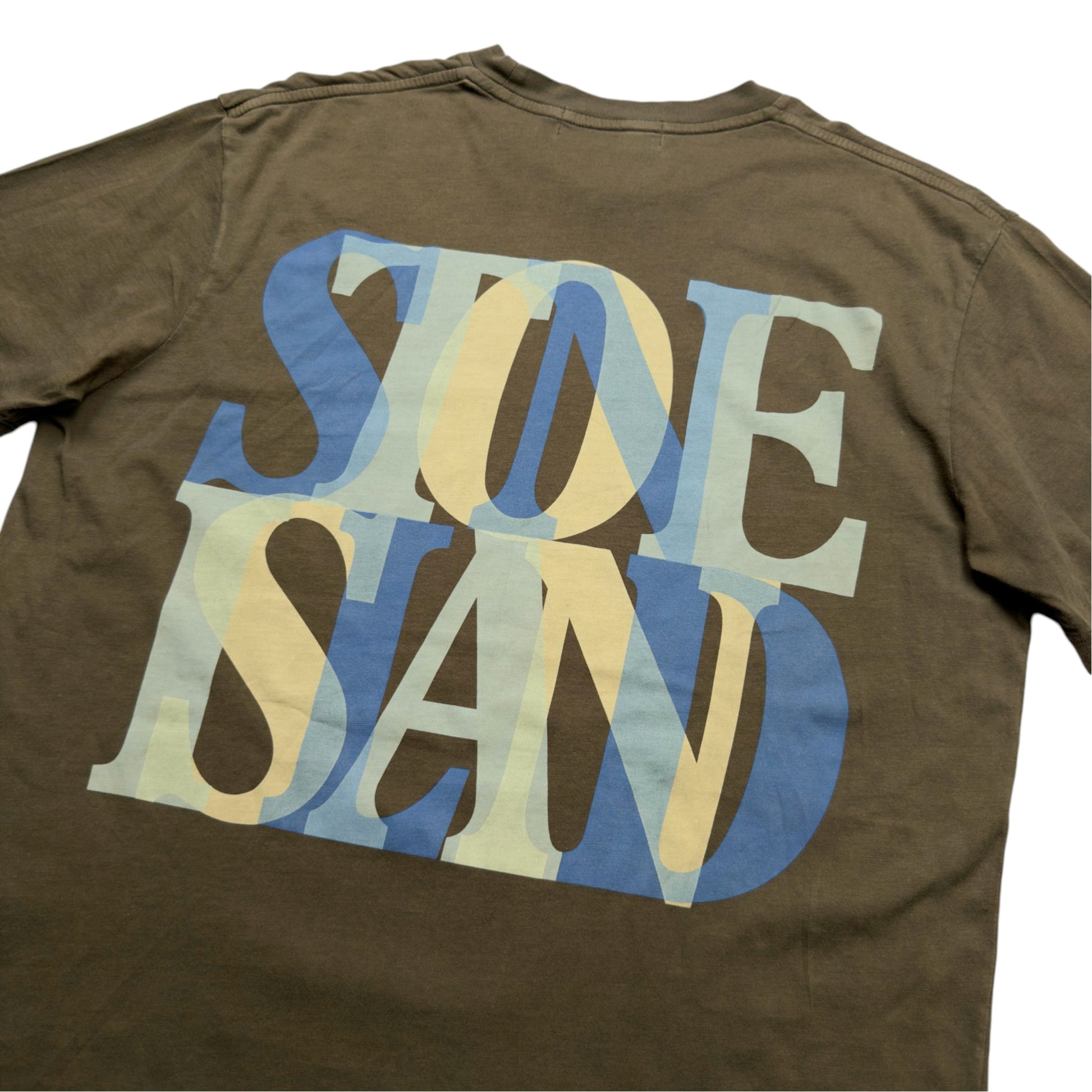 S/S 13 Stone Island Abstract Logo Back-Print T-Shirt