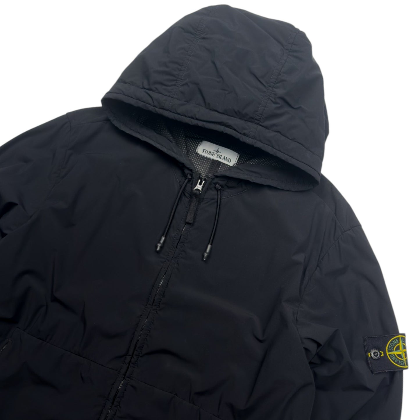 S/S 21 Stone Island Skin Touch Nylon-TC with Polartec Alpha Technology - Black