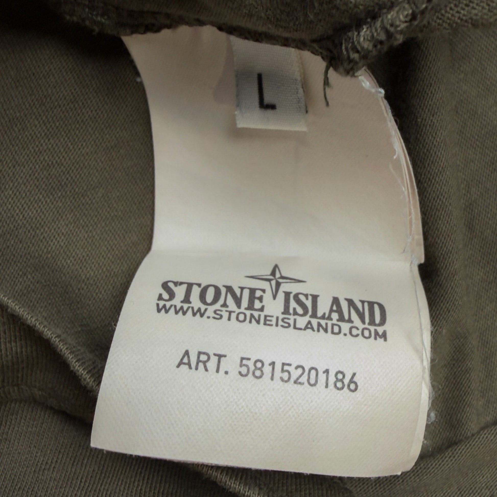 S/S 13 Stone Island Abstract Logo Back-Print T-Shirt