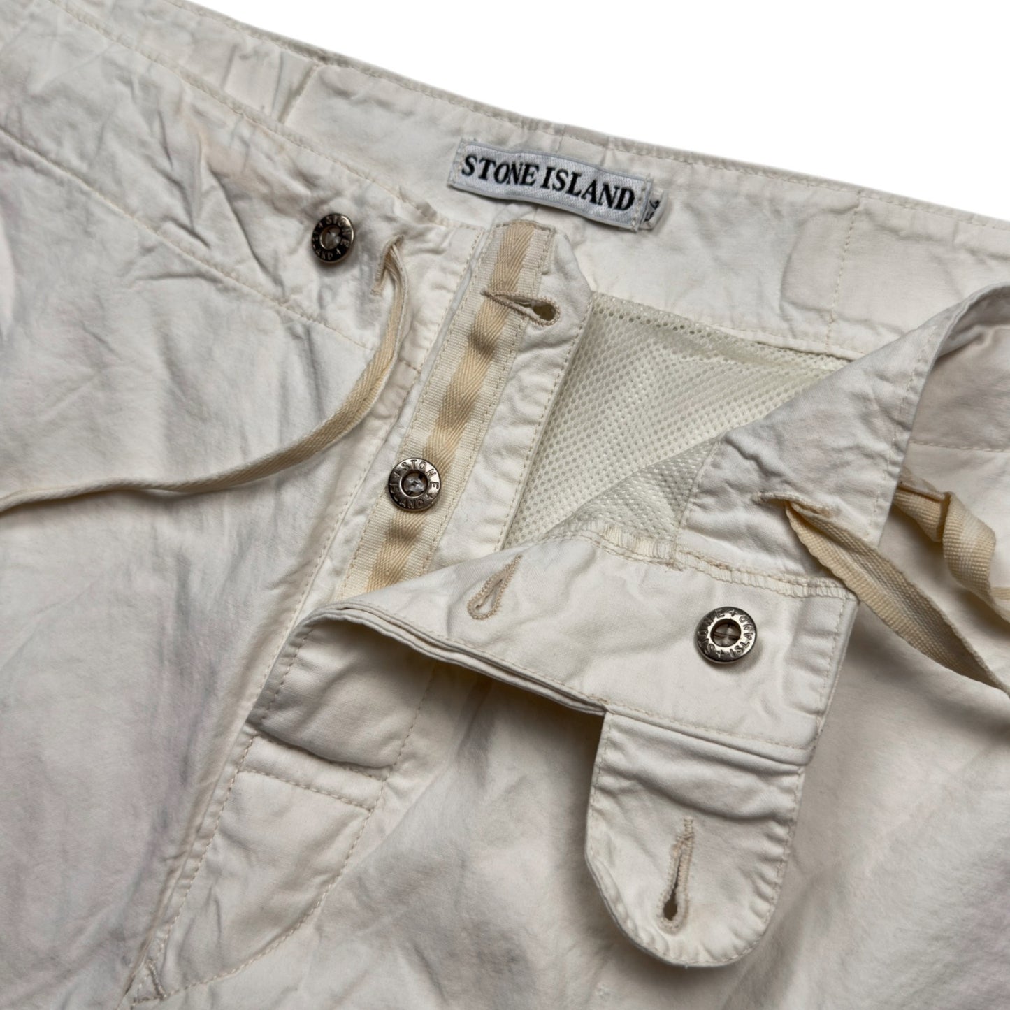 1993 Stone Island Vintage Spellout Shorts