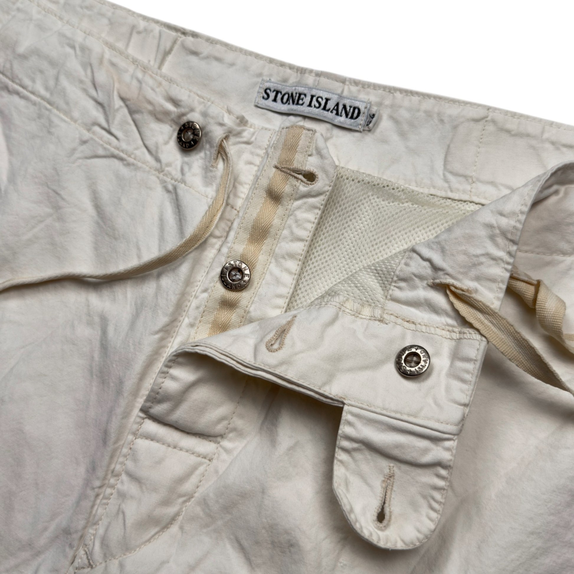 1993 Stone Island Vintage Spellout Shorts