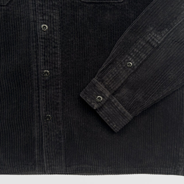 A/W 20 Stone Island Corduroy 2 Pocket Overshirt - Black