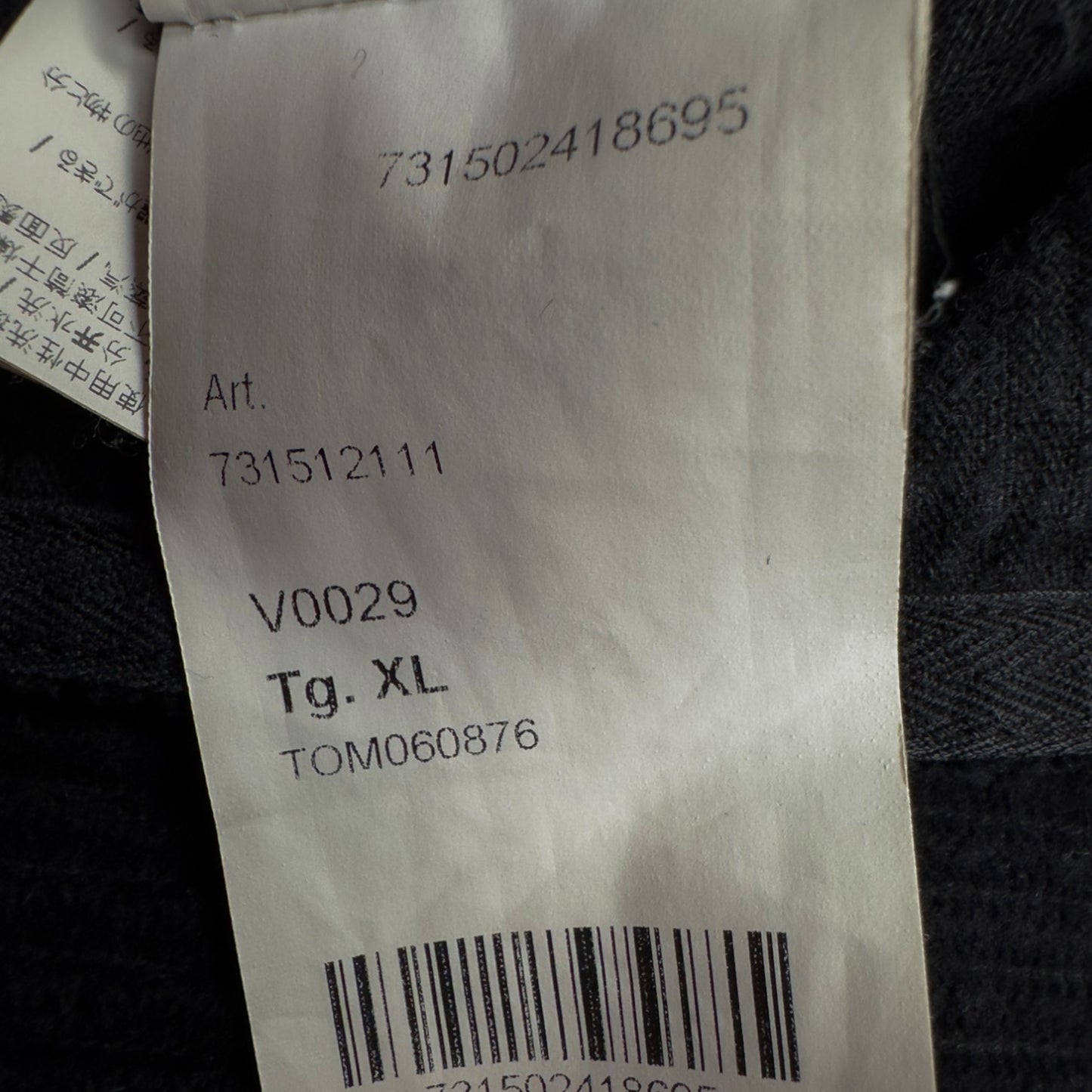 A/W 20 Stone Island Corduroy 2 Pocket Overshirt - Black