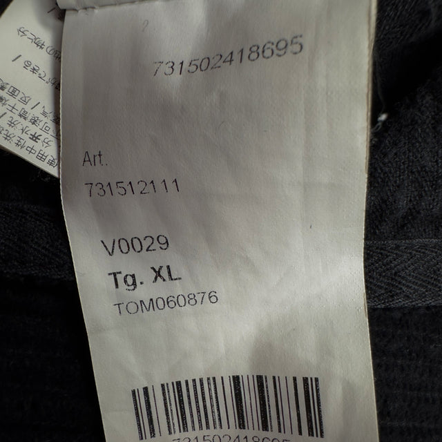 A/W 20 Stone Island Corduroy 2 Pocket Overshirt - Black