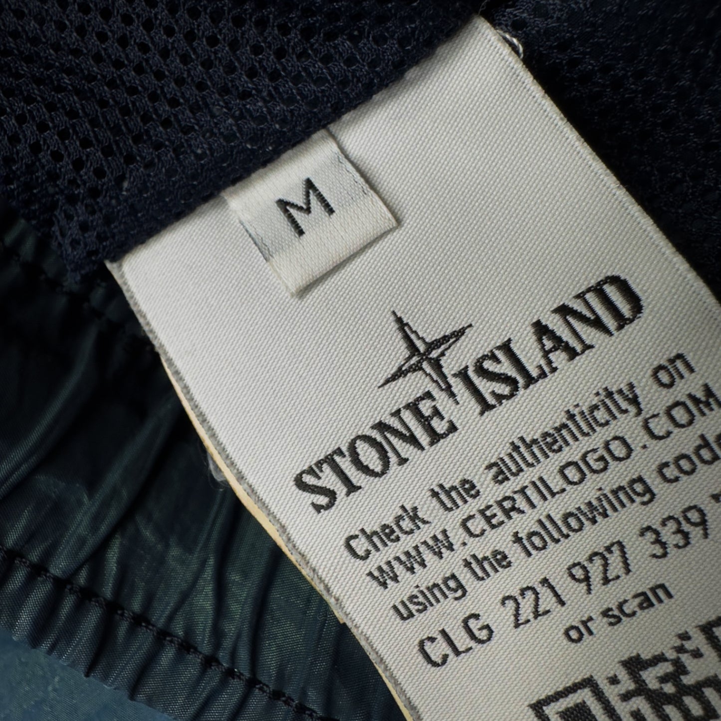 S/S 17 Stone Island Nylon Metal Weft Swim Shorts - Blue / Green