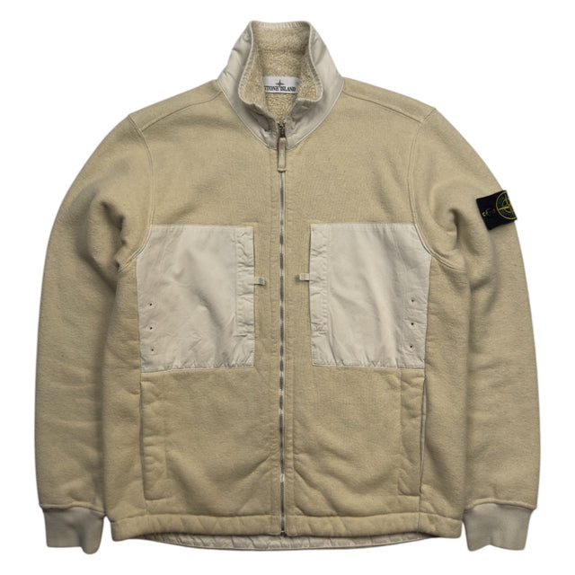 A/W 23 Stone Island Plated Terry Fleece Track Jacket